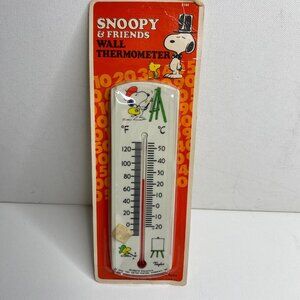 Peanuts Snoopy & Friends Taylor 8" Wall Thermometer No 5194 Woodstock